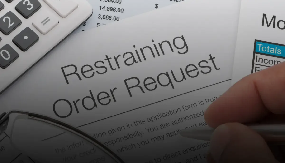temporary restraining order New Jersey